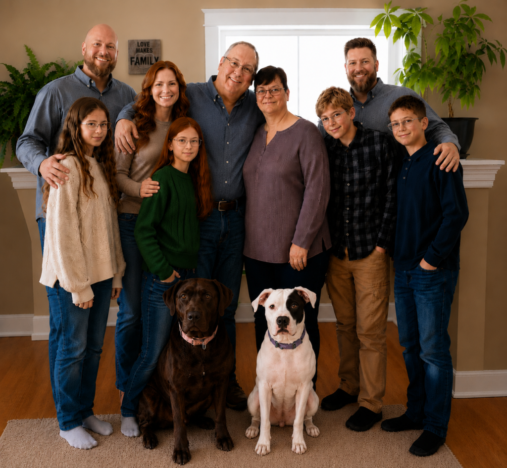 Current image: family of designers