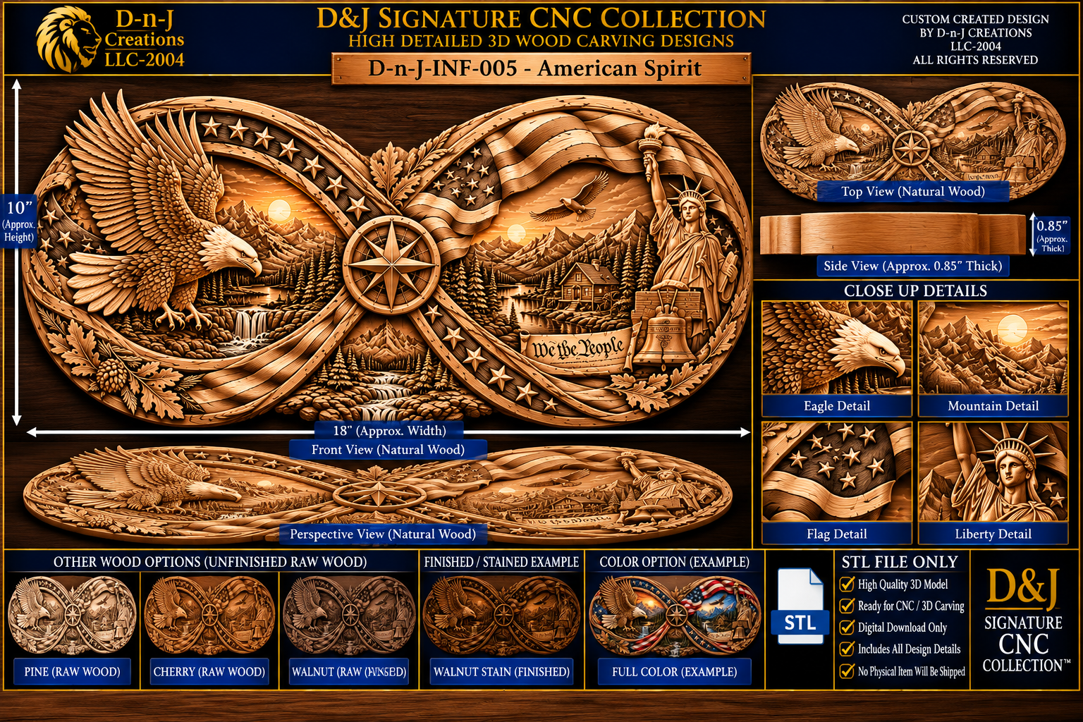 d n j inf 005 american spirit d n j inf 005 american spirit