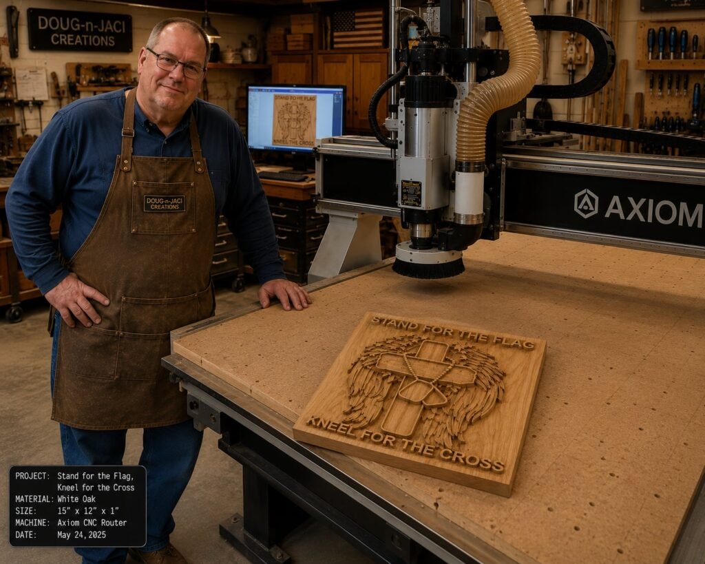 doug at axiom cnc machine